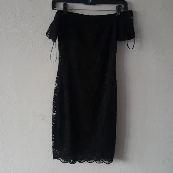 Rue 21 Black Lace Dress - Picture 5 of 5